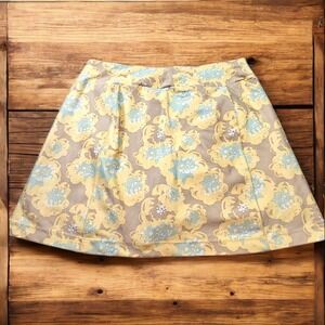 Nike Golf Skorts Womens Small 4-6 Floral Athletic Pull on Performance Pocket Zip